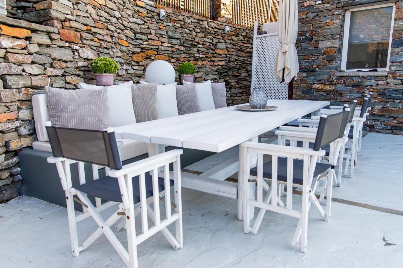 Luxurious Villa Lune With A Swimming Pool And A Fantastic Sea And Sunset View Ioulis 외부 사진