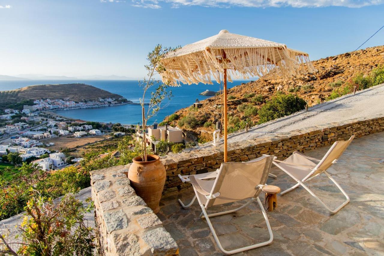 Luxurious Villa Lune With A Swimming Pool And A Fantastic Sea And Sunset View Ioulis 외부 사진